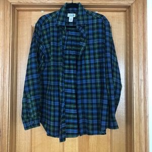 LL Bean Men's plaid shirt